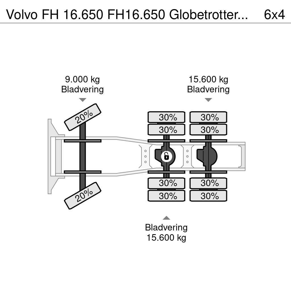 Volvo FH 16.650 FH16.650 Globetrotter EU6 VEB 200Ton Tractor Units