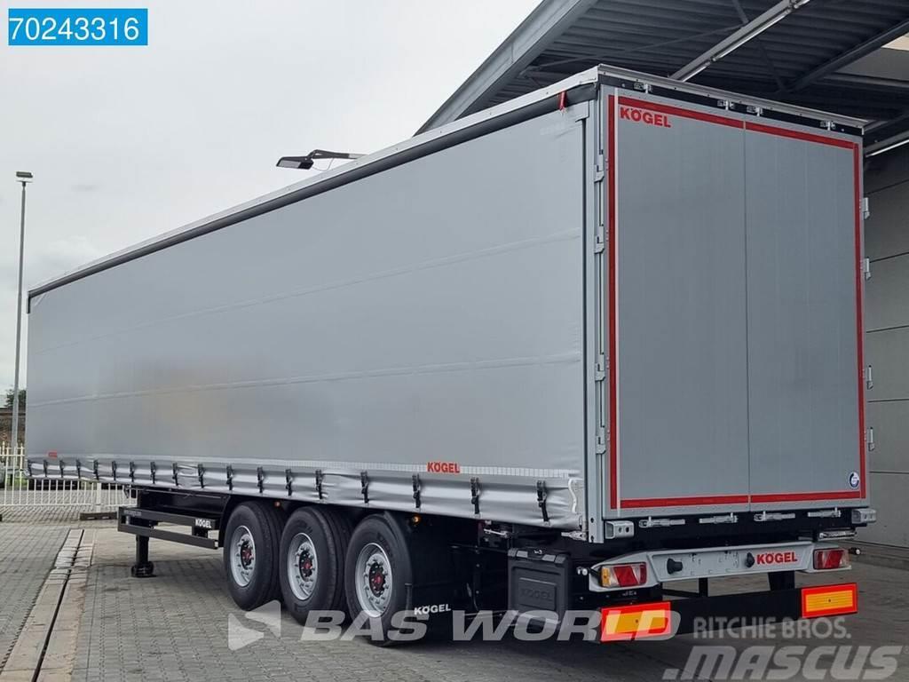 Kögel S24-1 Hubdach + Edscha SAF Liftachse NEW Curtainsider semi-trailers