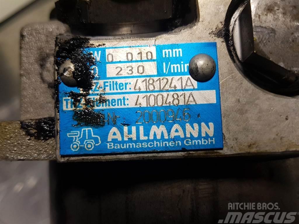 Ahlmann AZ 150 - 4181241A - Filter Hydraulics