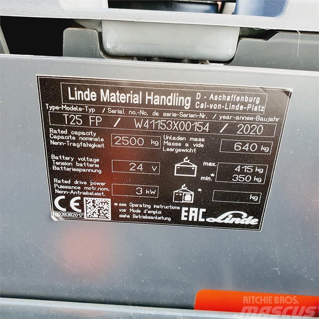 Linde T25FP Low lifter