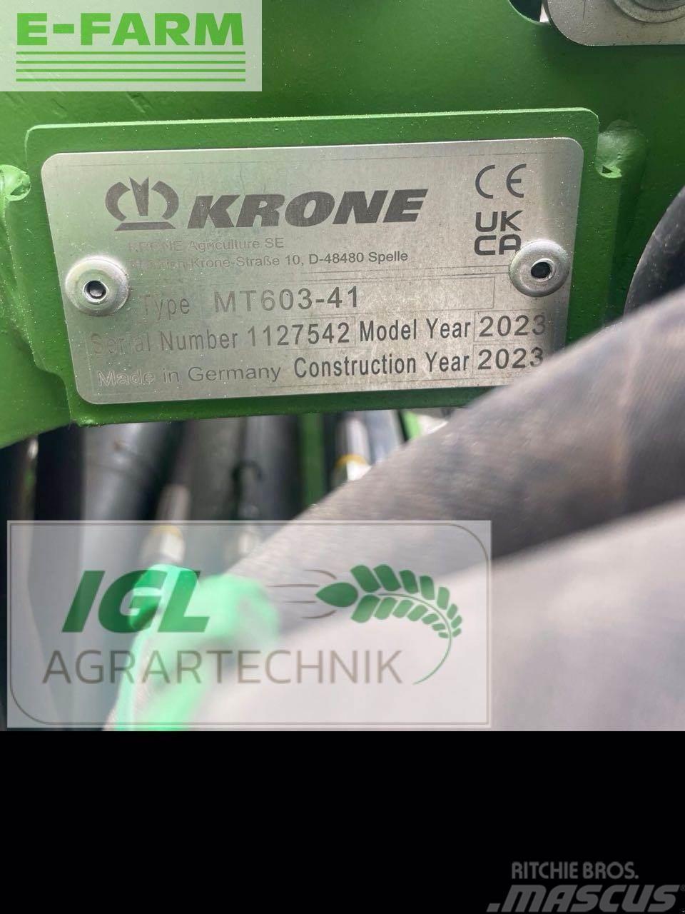 Krone easycut b 950 collect (mt603-41) Mowers
