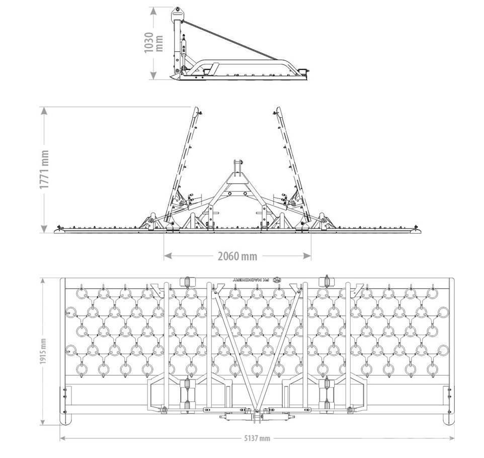  Unimarco WPH 51 Harrows