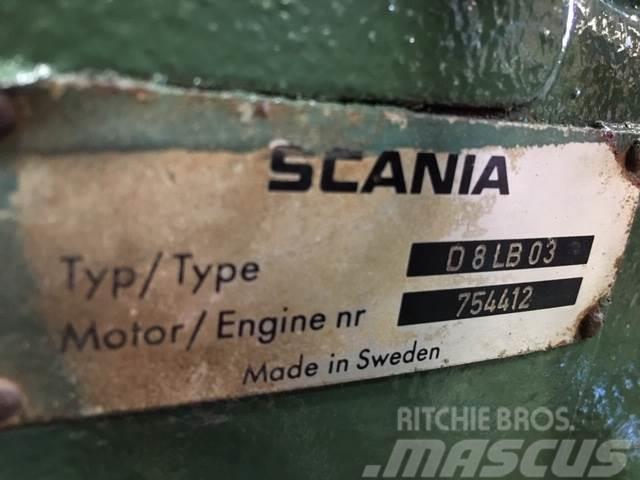 Scania D8LB03 motor Engines