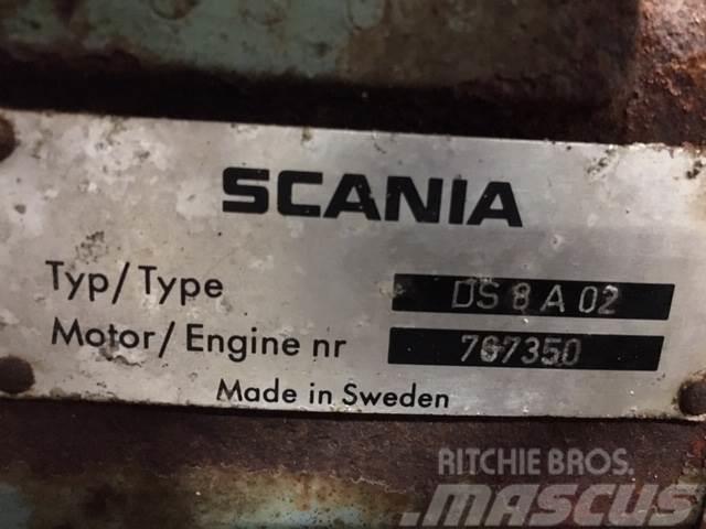 Scania DS8 A 02 motor - kun til reservedele Engines