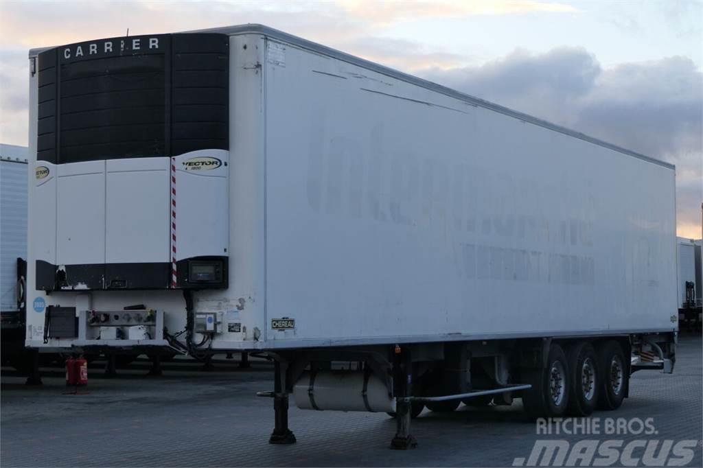 Chereau REFRIDGERATOR / CARRIER VECTOE 1800 / SAF / LIFT D Temperature controlled semi-trailers