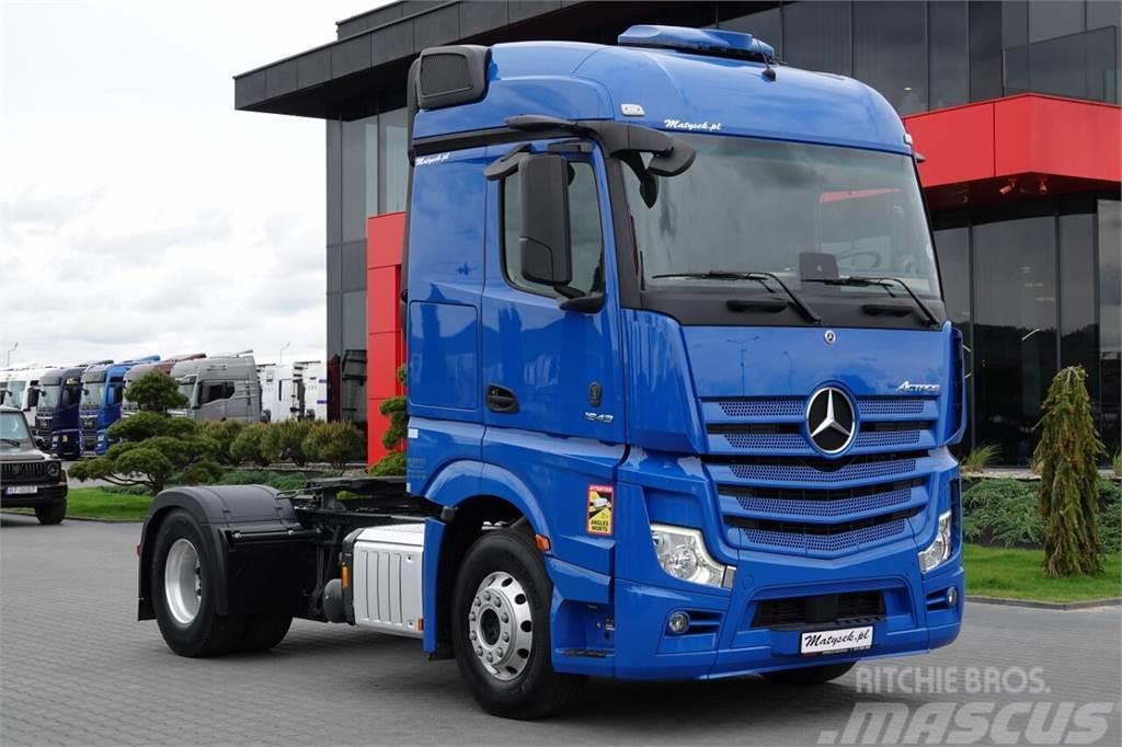 Mercedes-Benz ACTROS 1848 / MP5 / HYDRAULIKA / I-PARK COOL / 202 Tractor Units
