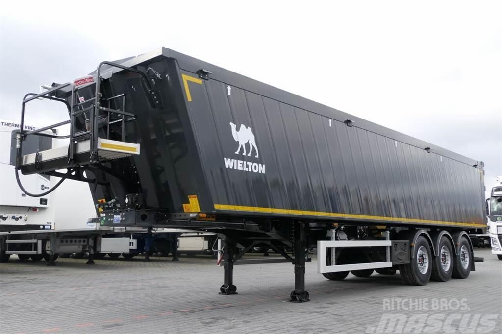 Wielton WYWROTKA 49 M3 / NOWA 2024 R / MULDA ALUMINIOWA /  Tipper semi-trailers