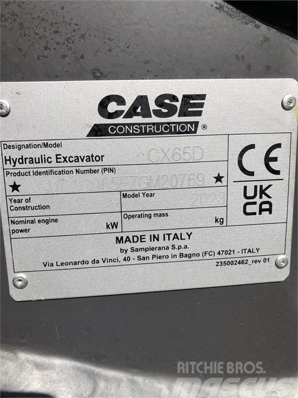 CASE CX65D Mini excavators < 7t (Mini diggers)