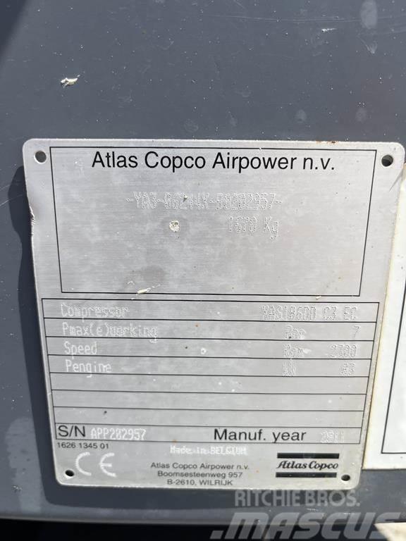 Atlas Copco XAS 186 DD Compressors
