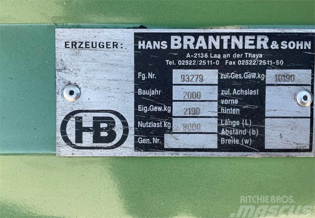 Brantner 10t Tipper trailers