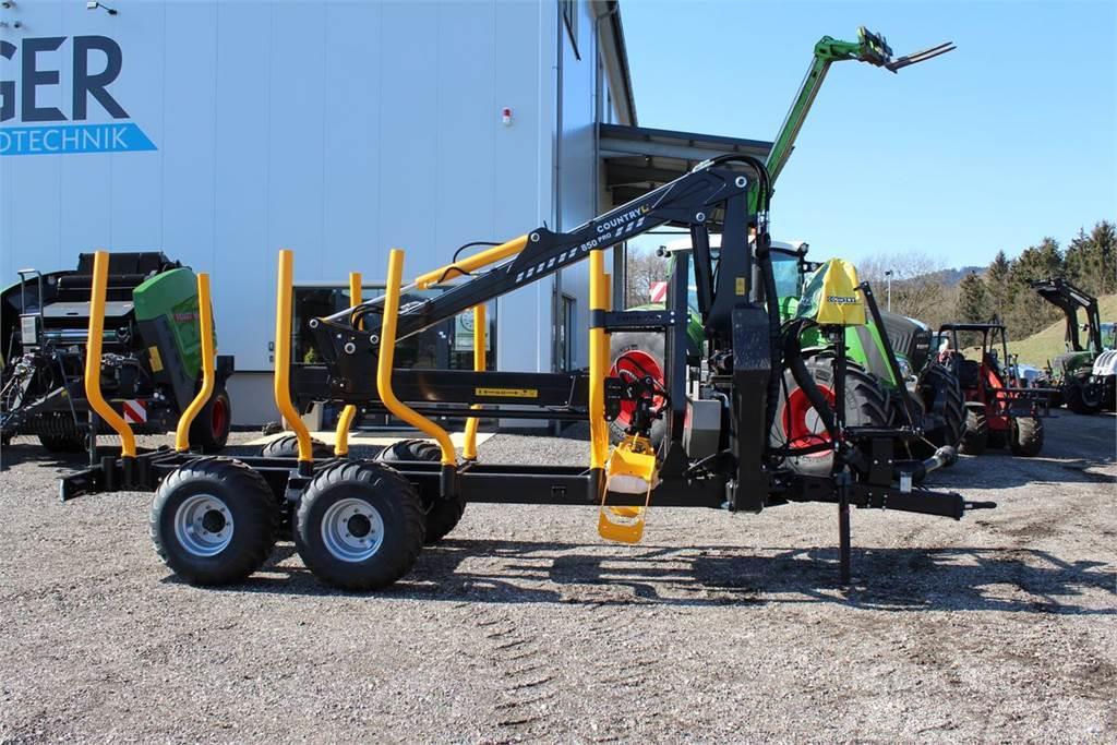 Country C700Pro / T110D Forest trailers