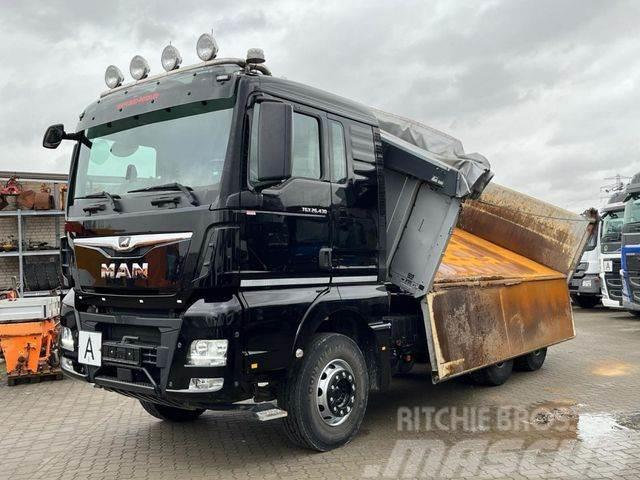 MAN TG-X 26.430 6x4 3-Achs Kipper Bordmatik nur 73 t Tipper trucks