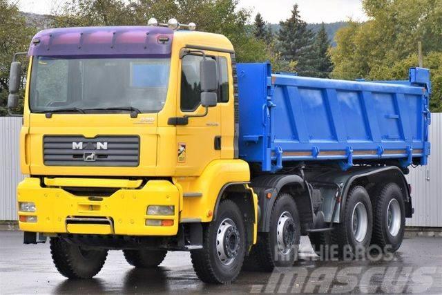 MAN TGA 35.390 Kipper 6,10m + BORDMATIC * 8X4 Tipper trucks