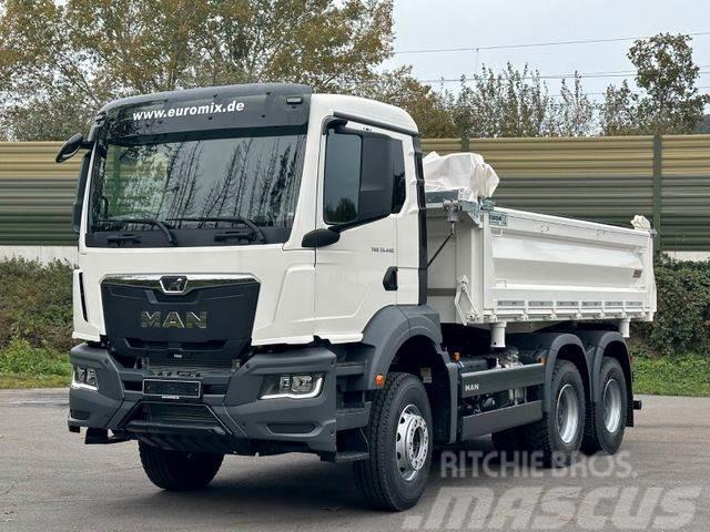 MAN TGS 33.440 6x4 /Euro6 3-Seiten-Kipper EuromixMTP Tipper trucks