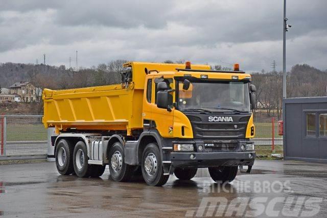 Scania P 410 Kipper 6,00m * 8x4 * TOPZUSTAND ! Tipper trucks
