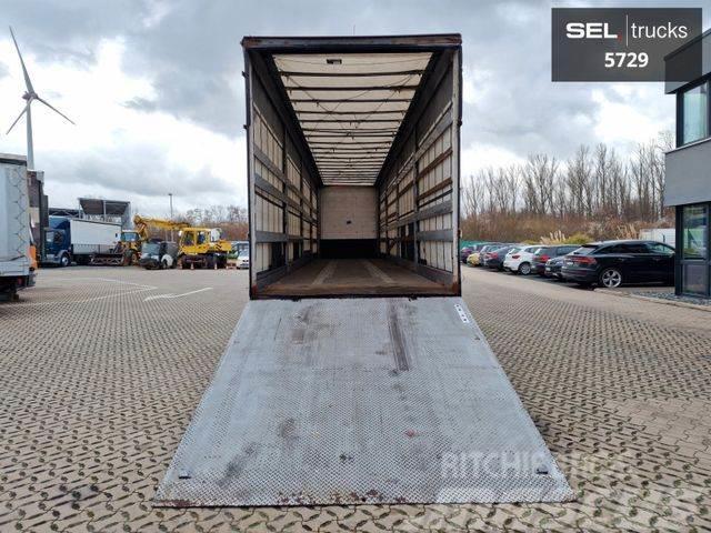 Sommer SP24T / Ladebordwand / Dhollandia 5.000 kg Curtainsider semi-trailers