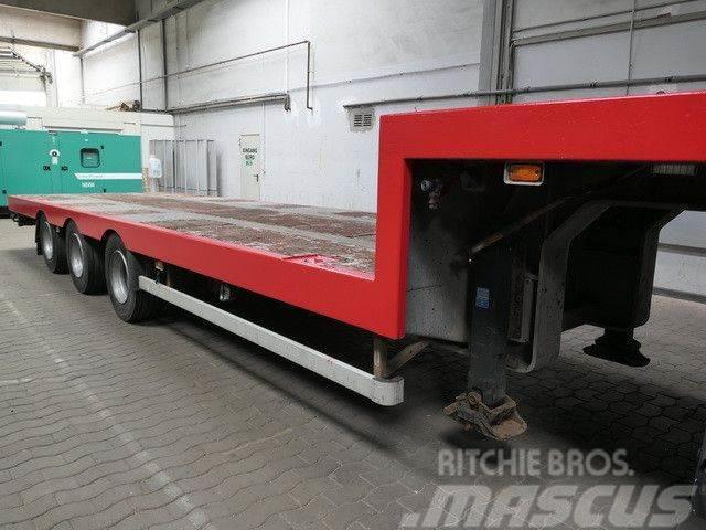 Zorzi MK24, 3-Achser, 8m Tiefbett, BPW-Achsen Low loader-semi-trailers