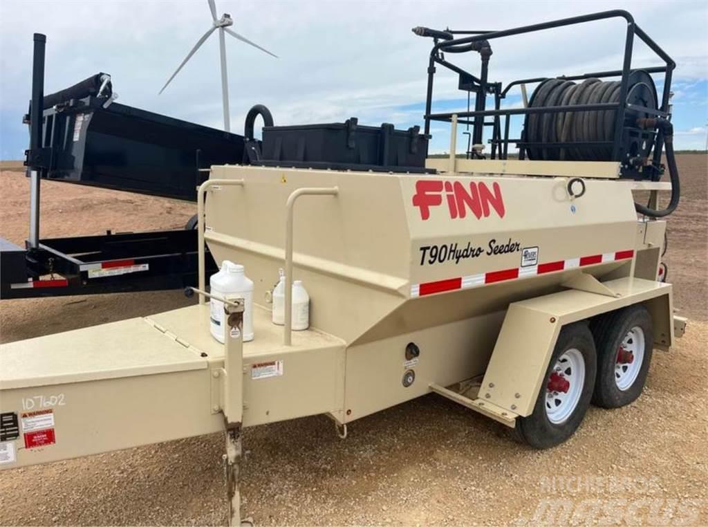 Finn T90 Receiving hoppers, blowers and elevators