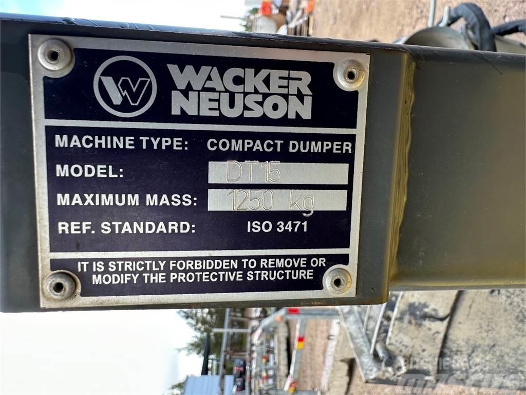 Wacker Neuson DT15 Articulated Dump Trucks (ADTs)