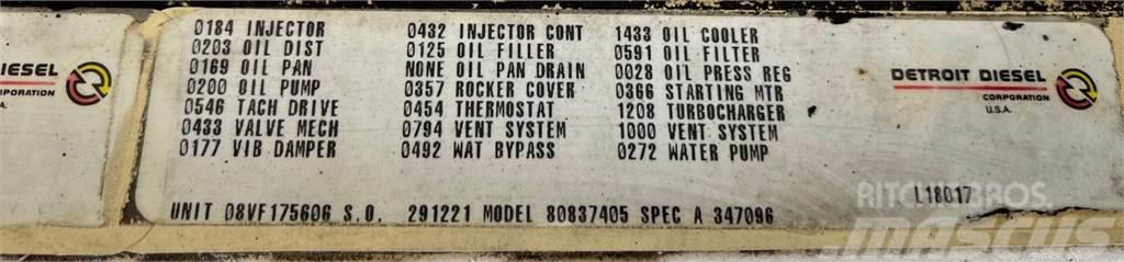 Detroit 8V92T Engines