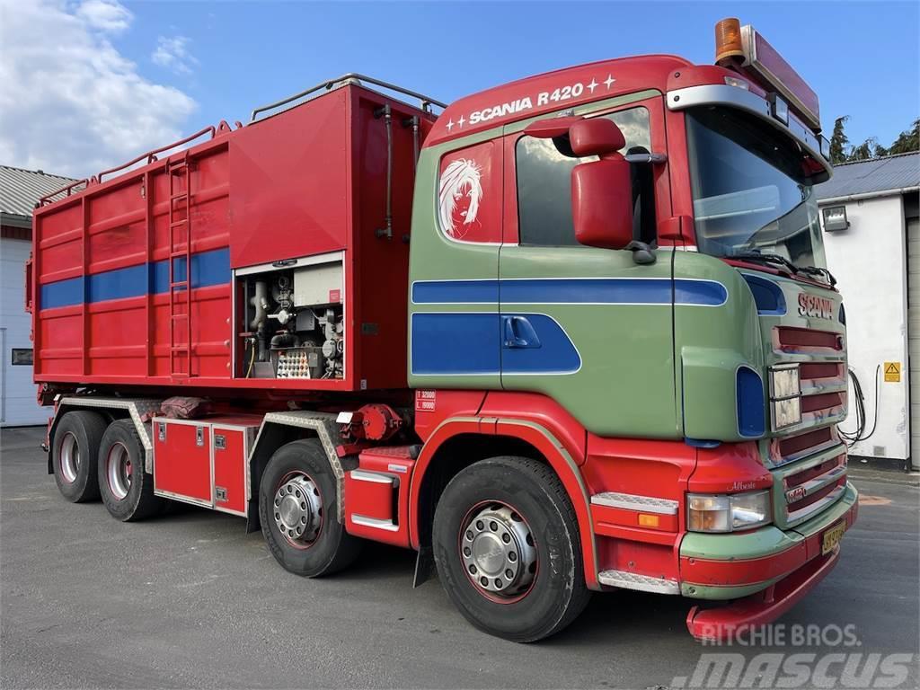 Scania R420, KSA anlæg Combi / vacuum trucks