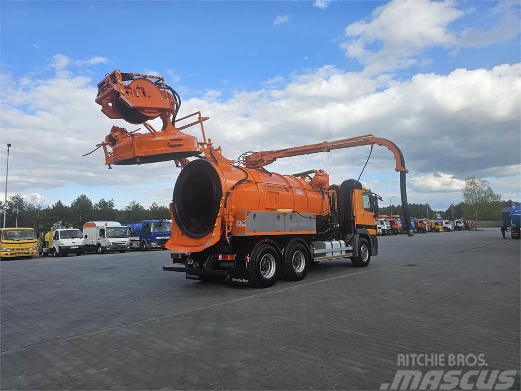 Mercedes-Benz MUT WUKO FOR CLEANING SEWERS Combi / vacuum trucks