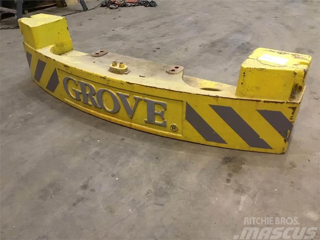 Grove GMK 2035 counterweight 3.0 ton Crane parts and equipment