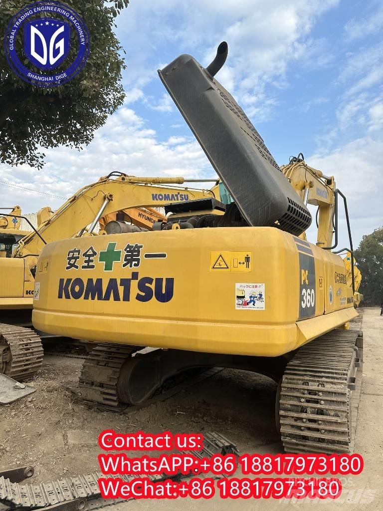 Komatsu PC 360-7 Gravemaskiner på larvebånd