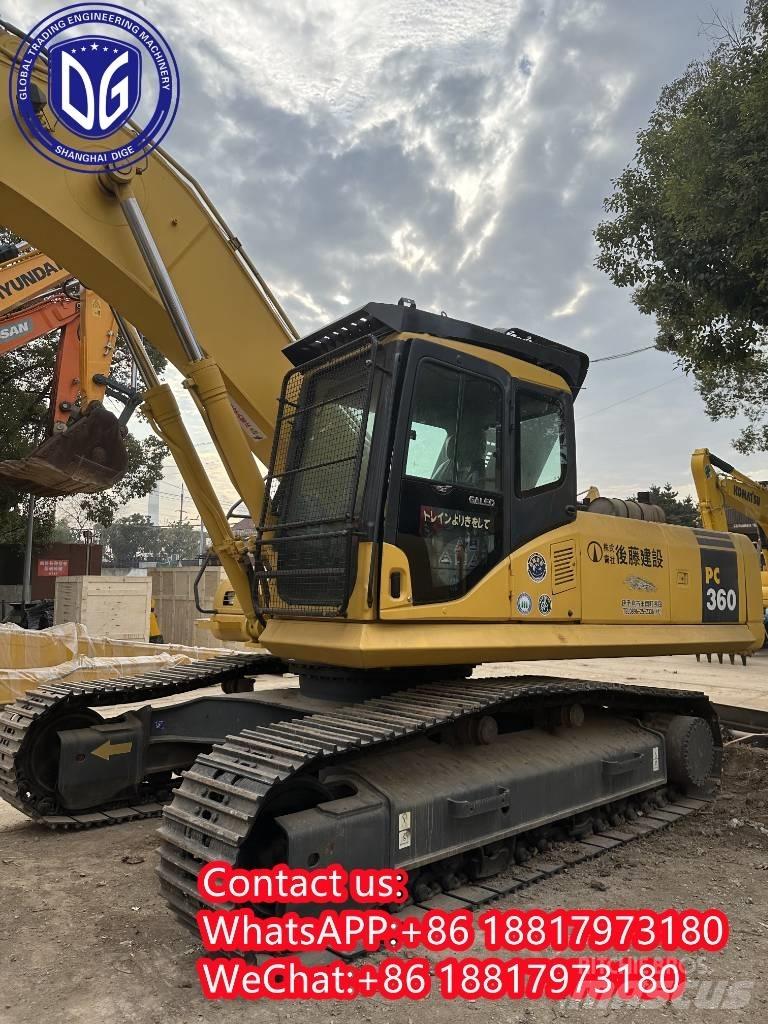 Komatsu PC 360-7 Gravemaskiner på larvebånd
