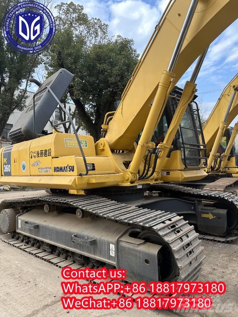 Komatsu PC 360-7 Gravemaskiner på larvebånd