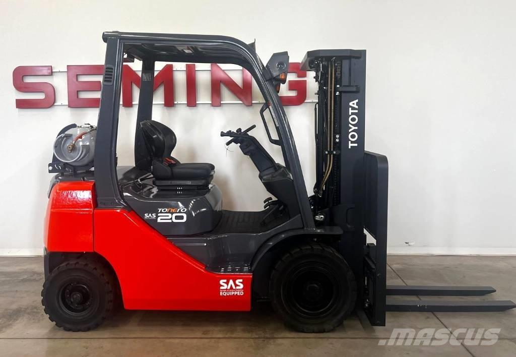 Toyota 10831 8FGF20 LPG gaffeltrucks