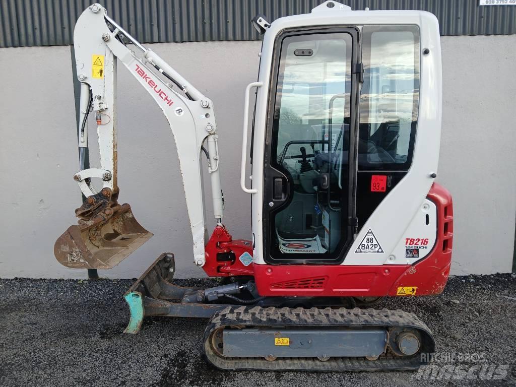 Takeuchi TB 216 Minigravemaskiner