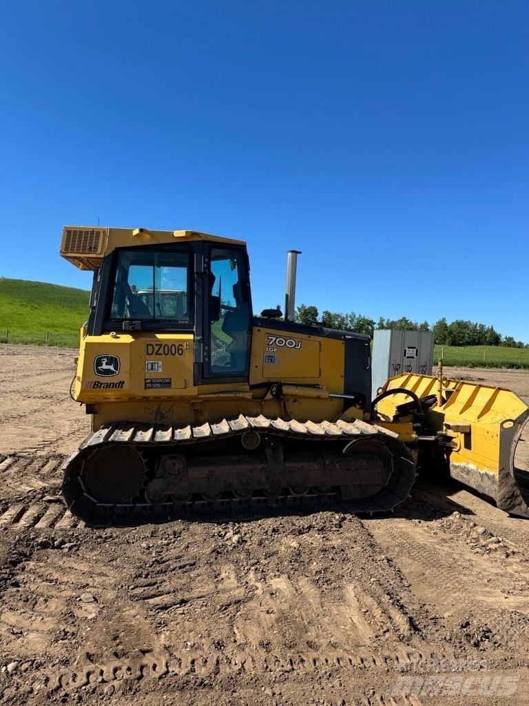 DEERE 700J Bulldozer på larvebånd