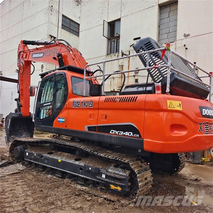 Doosan DX 340 LC Gravemaskiner på larvebånd