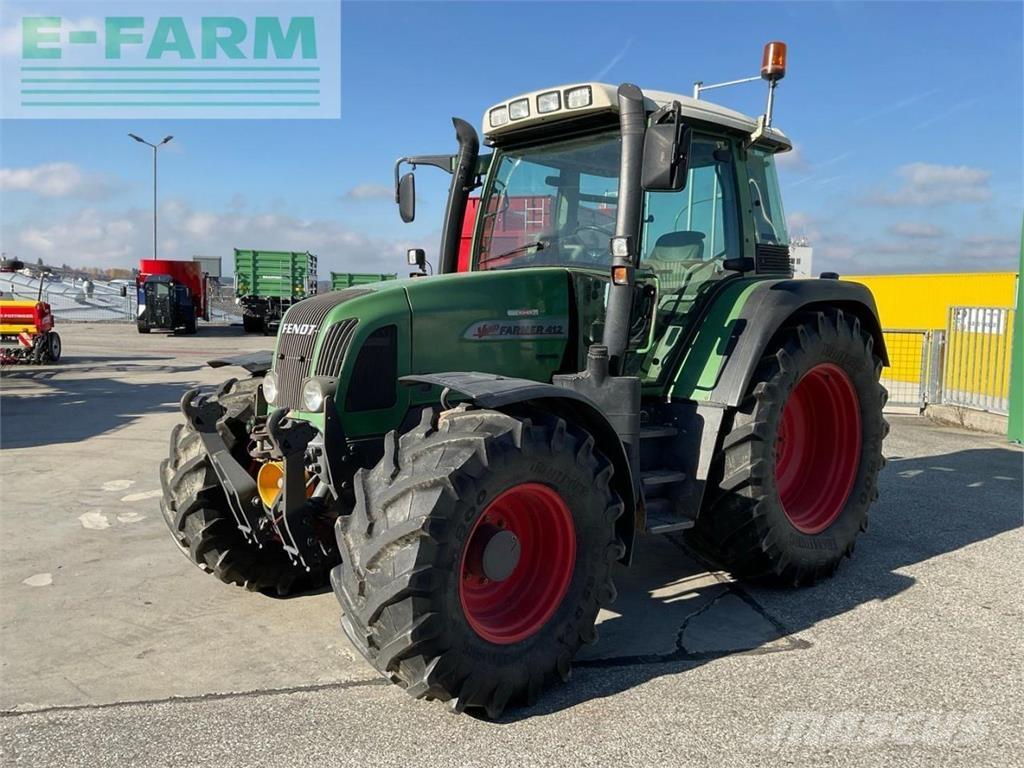 Fendt 412 Vario Traktorer