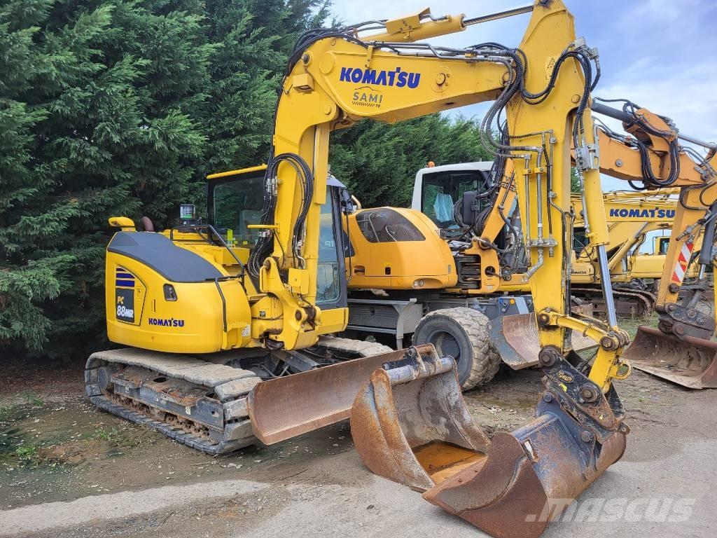 Komatsu PC88MR-11 Midi-gravemaskiner 7t - 12t