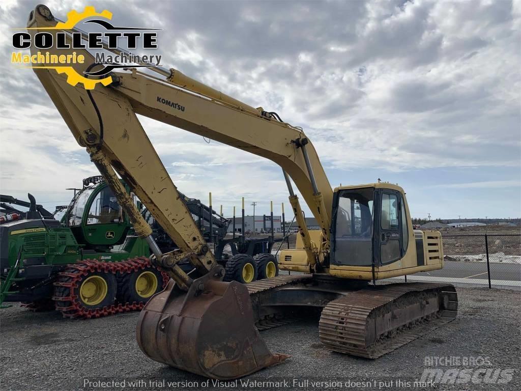 Komatsu PC 220-6 Gravemaskiner på larvebånd
