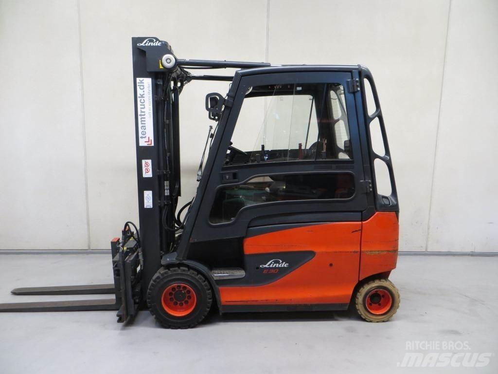 Linde E30 El gaffeltrucks