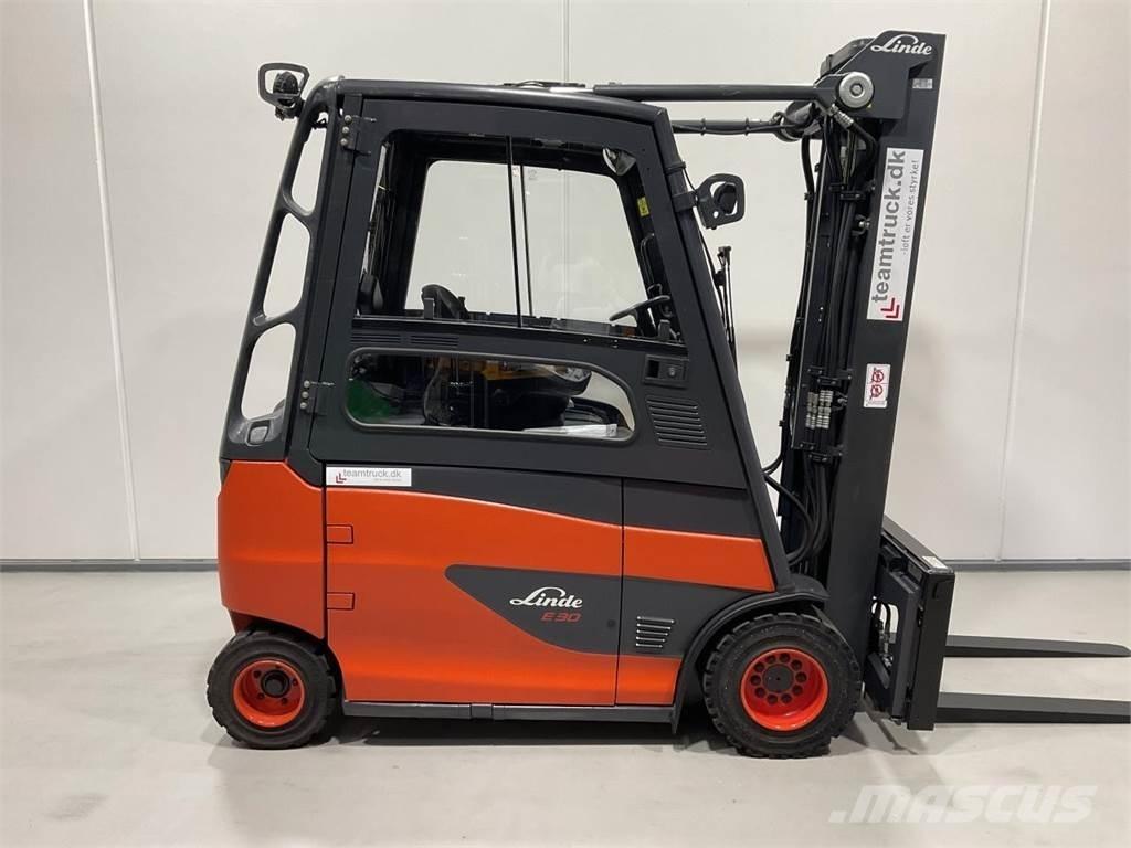 Linde E30HL-01/600 El gaffeltrucks