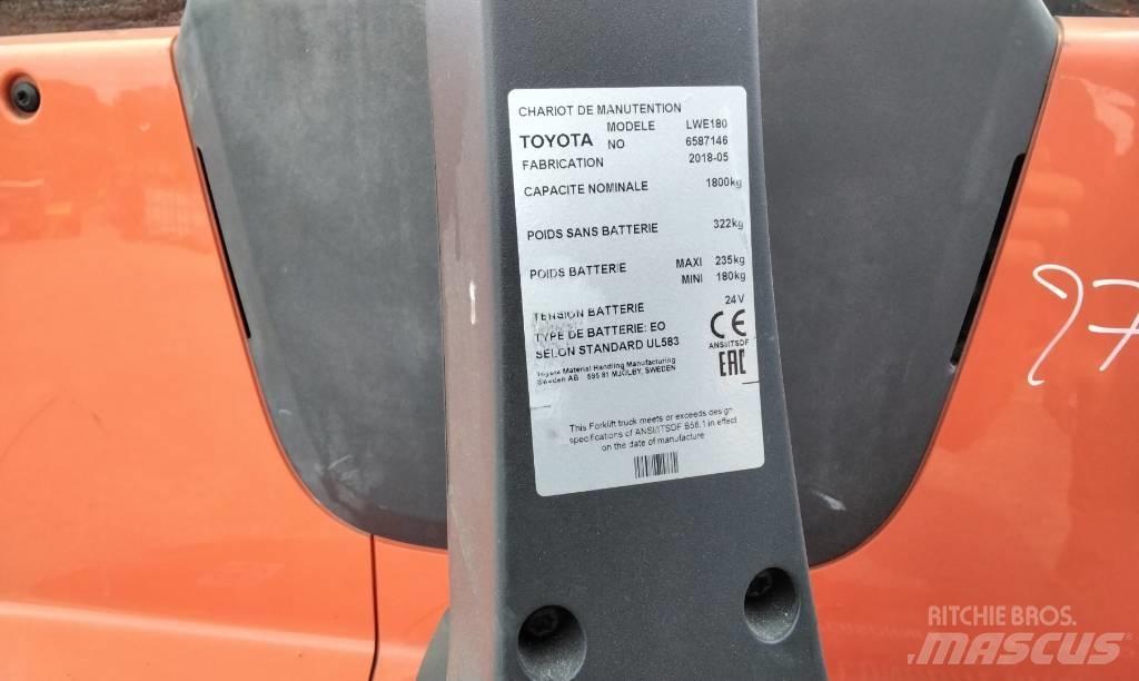 Toyota LWE180 El-palleløftere