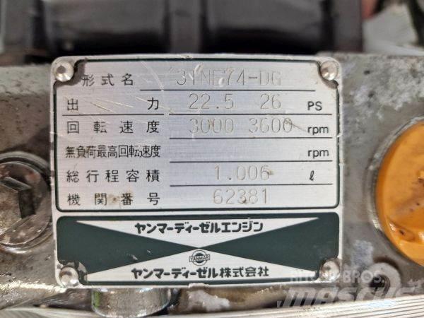 Yanmar 3TNE74-DG Motorer