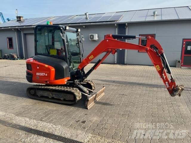 Kubota KX 027 Minigravemaskiner