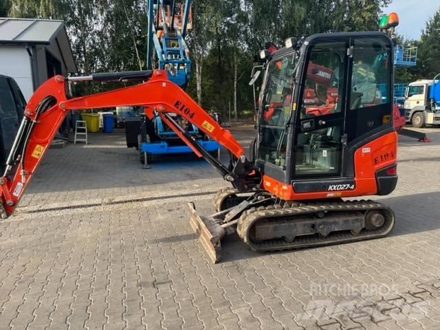 Kubota KX 027 Minigravemaskiner