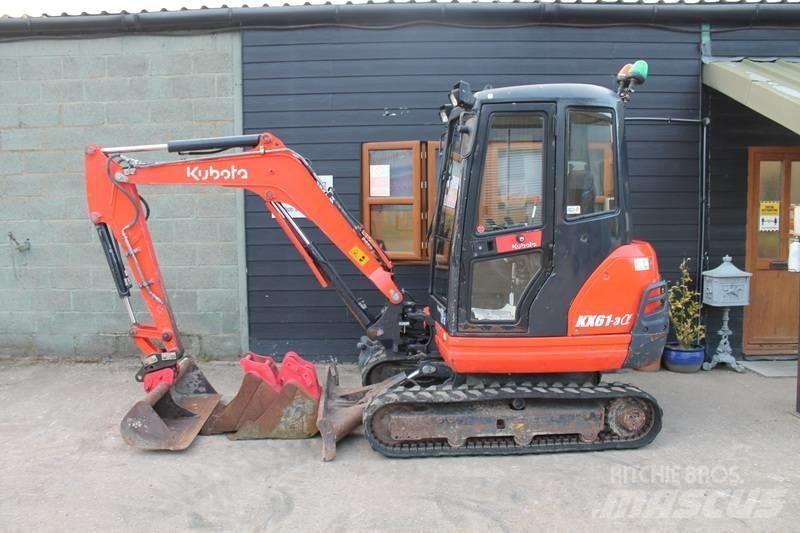 Kubota KX 61-3 Minigravemaskiner