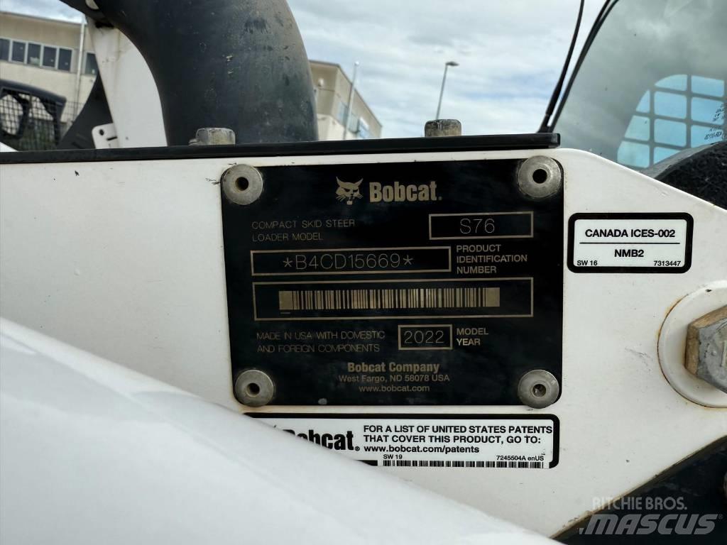 Bobcat S 76 Minilæsser - skridstyret