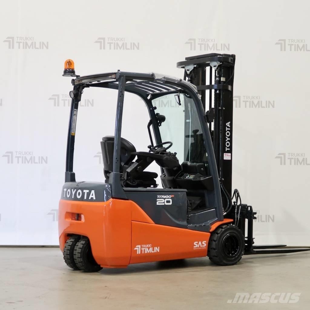 Toyota 8FBE20T El gaffeltrucks