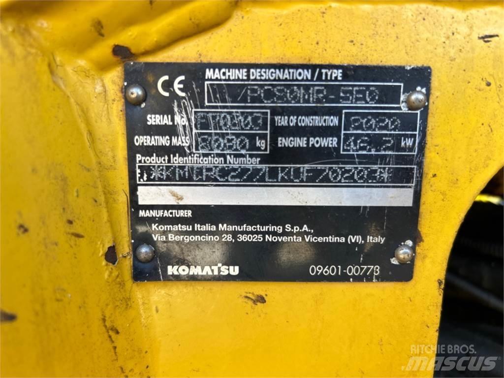 Komatsu PC80 MR Midi-gravemaskiner 7t - 12t