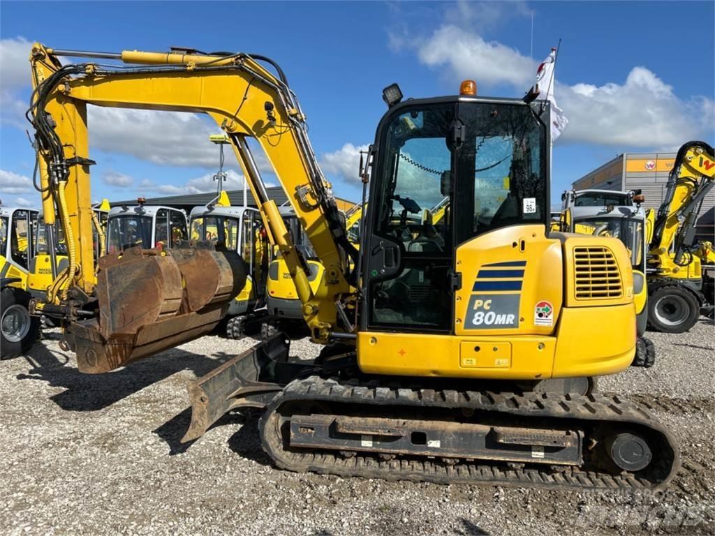 Komatsu PC80 MR Midi-gravemaskiner 7t - 12t