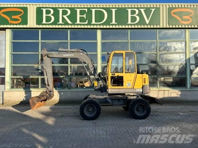 Volvo EW 50 Gravemaskiner på hjul