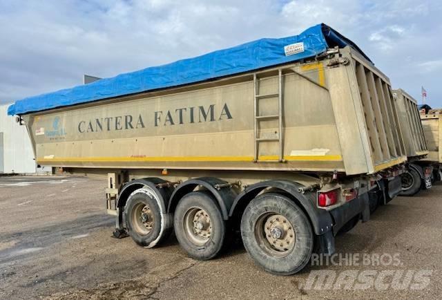 Benalu áridos Semi-trailer med tip